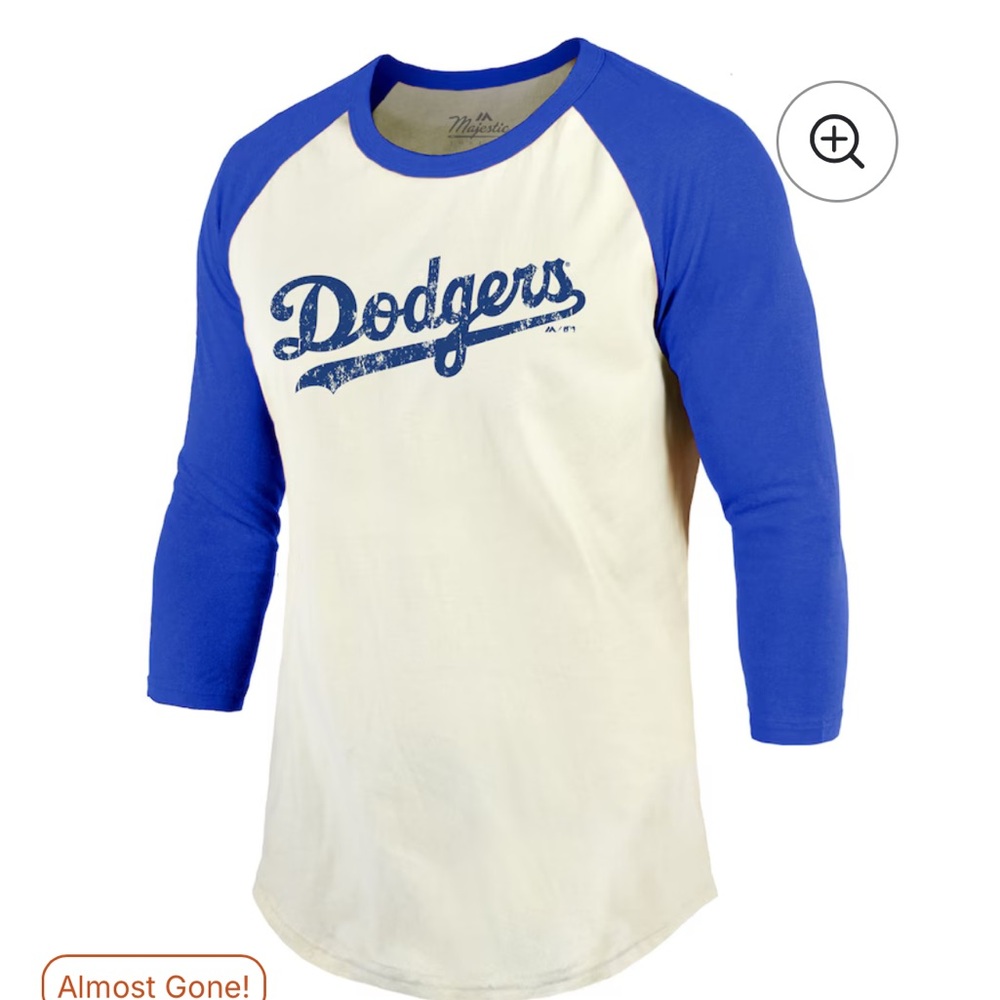 Vintage Majestic Threads Shohei Ohtani Cream Los Angeles Dodgers - Picture 6 of 9
